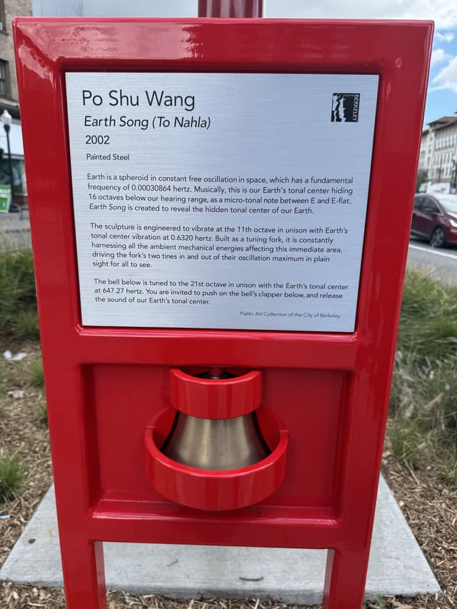 bell that matches the Earth's tonal center