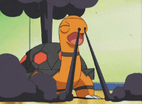 Torkoal spewing smoke