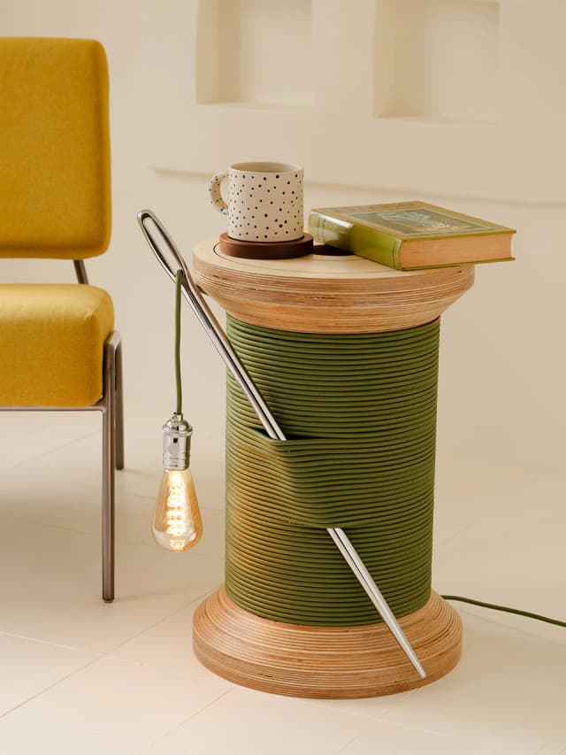 Spool Table by Yetch Studio
